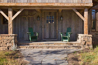 Reclaimed Barn Transformed Into Rustic Family Lodge