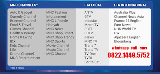Indovision tanpa bayar bulanan MNC Vision Tapanuli Tengah