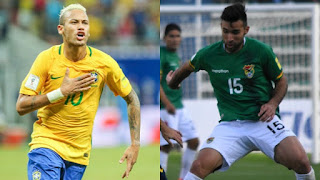 Bolivia vs Brasil en Eliminatorias Sudamericanas 2017  