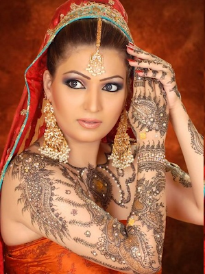 Arabic Beautiful Mehndi Tattoos Designs 2012