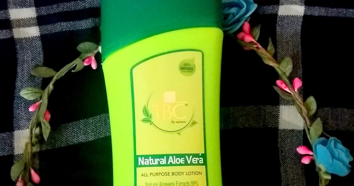 TBC By Natures Natural Aloe Vera Body Lotion Review