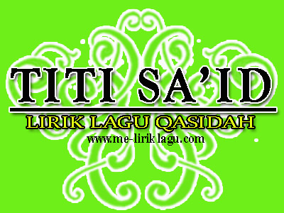 Lirik Lagu Dag Dig Dug Titi Said