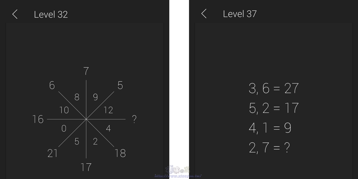 Math Riddles 數學解謎遊戲