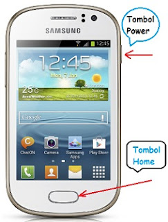 Cara Screenshot Samsung Galaxy Fame Dengan Mudah Tanpa Aplikasi