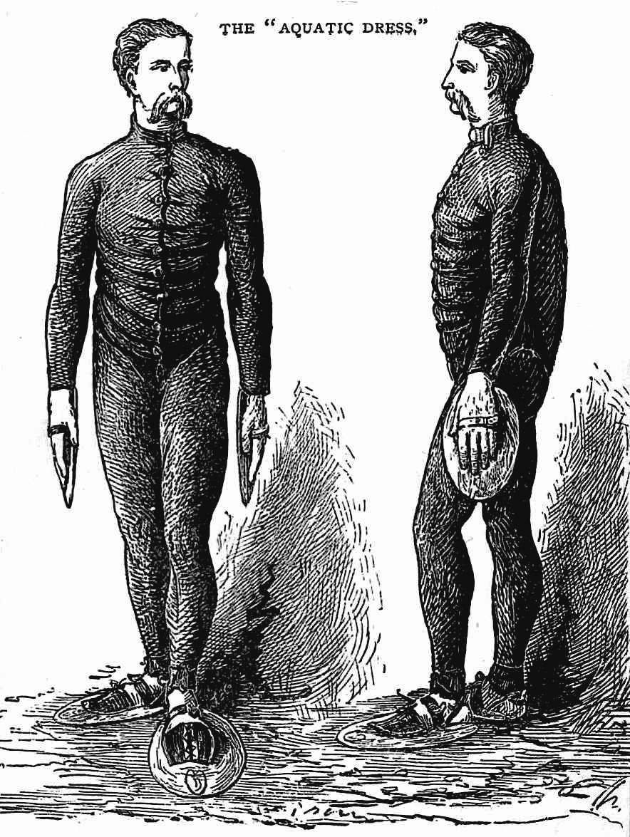 1877 aquatic gear 1 1877 aquatic swimming gear, "The Aquatic Dress"