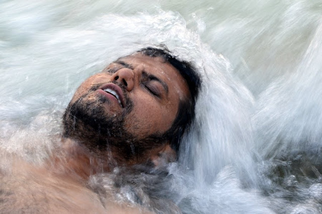Indian desi wet male man men dude hunk bathing underwear bulge swimming zanzari falls ahmedabad gujarat water