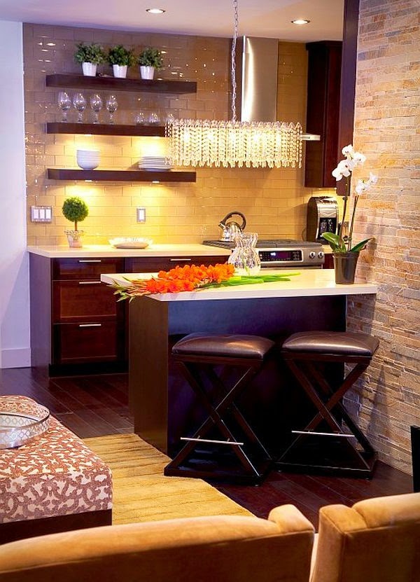 Fotos de hermosas cocinas pequeñas modernas - Colores en Casa