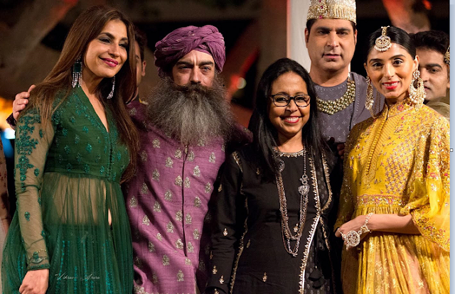 Tanisha Mohan, Daljit Sean Singh, Anju Modi, Nawab Kazim Ali Khan and Pernia Qureshi Tanisha Mohan, Daljit Sean Singh, Anju Modi, Nawab Kazim Ali Khan and Pernia Qureshi