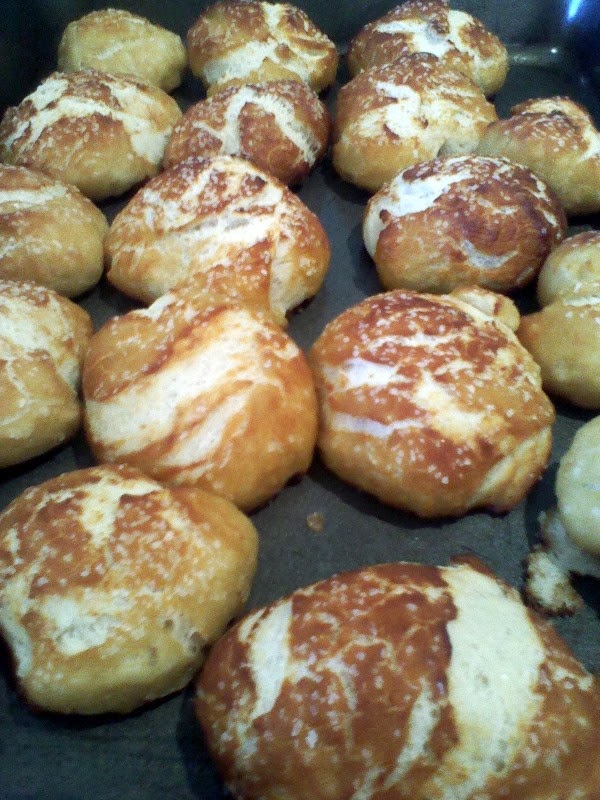 A Young Mom's Home Pretzel Bites (bread machine style)
