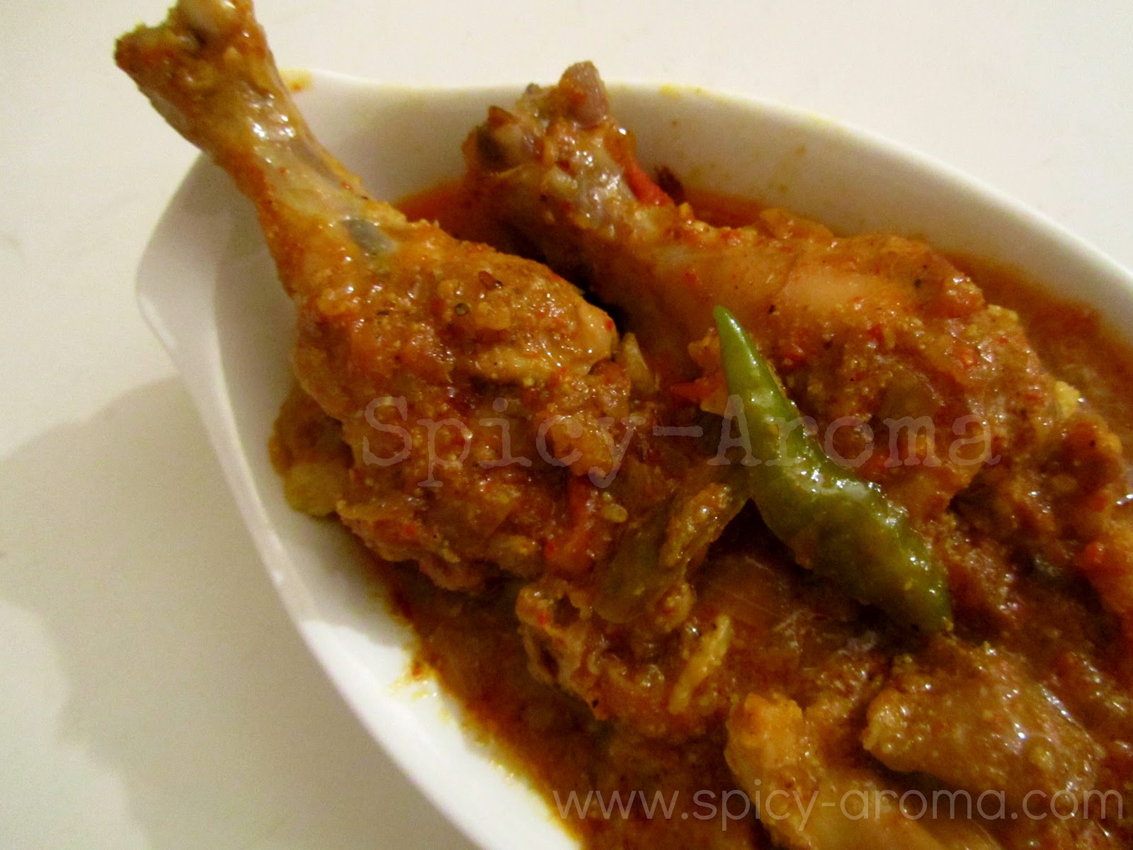 Kadai Chicken - Recipe with Step by Step Pictures