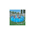 بيست واي حمام سباحة دائري بالحواف المعدنية 9150 لترf103
