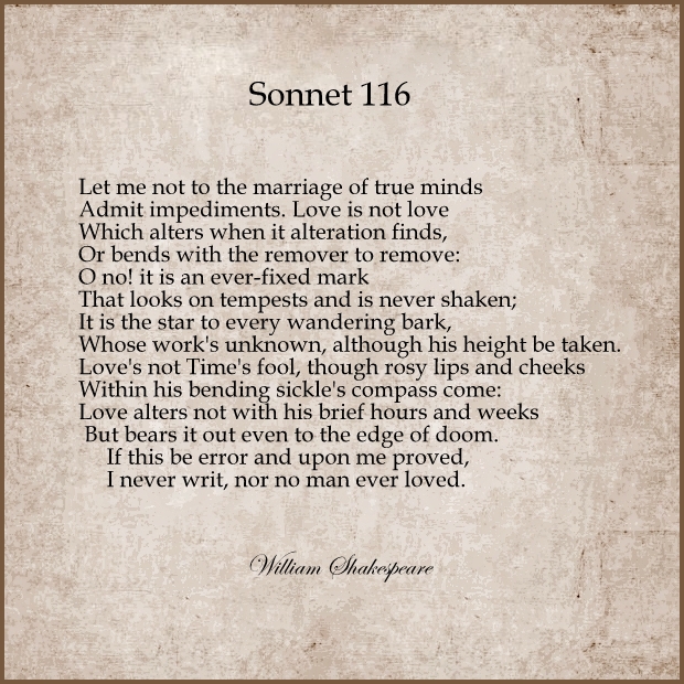 Summary and Analysis of Sonnet 116 by William Shakespeare