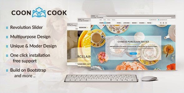 CoonCook Multipurpose Clean Magento Theme Multipurpose Clean Magento Theme 2015