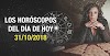 Los horóscopos del día de hoy: 31/10/2018