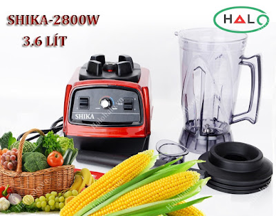 Máy xay sinh tố của Nhật loại tốt Máy xay đậu nành nguyên xác Shika 2800W