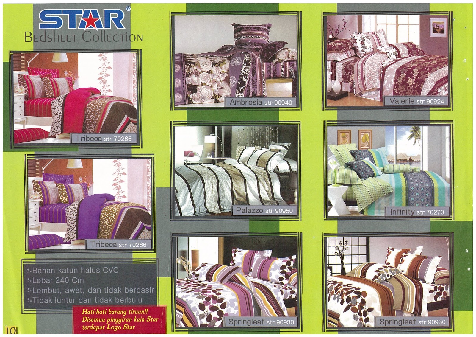 GROSIR BEDCOVER JAKARTA Harga Sprei + Bedcover Motif Dewasa