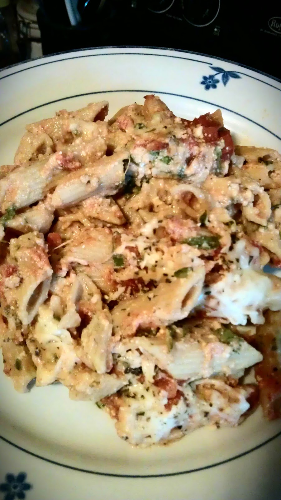 Cooking for my Fridge Whole Wheat Baked Ziti