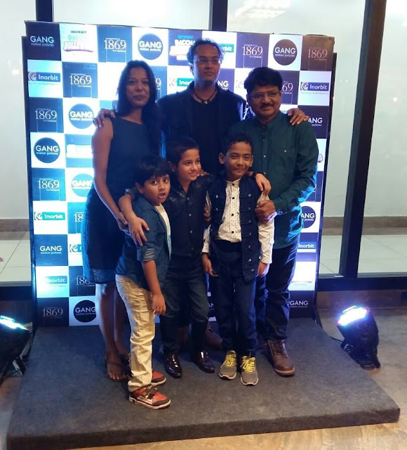 1869 - short film screening at Inorbit Mall - Director Pranav Harihar Sharma with Raghubir Yadav and other star cast of the movie 1869 - short film screening at Inorbit Mall - Director Pranav Harihar Sharma with Raghubir Yadav and other star cast of the movie