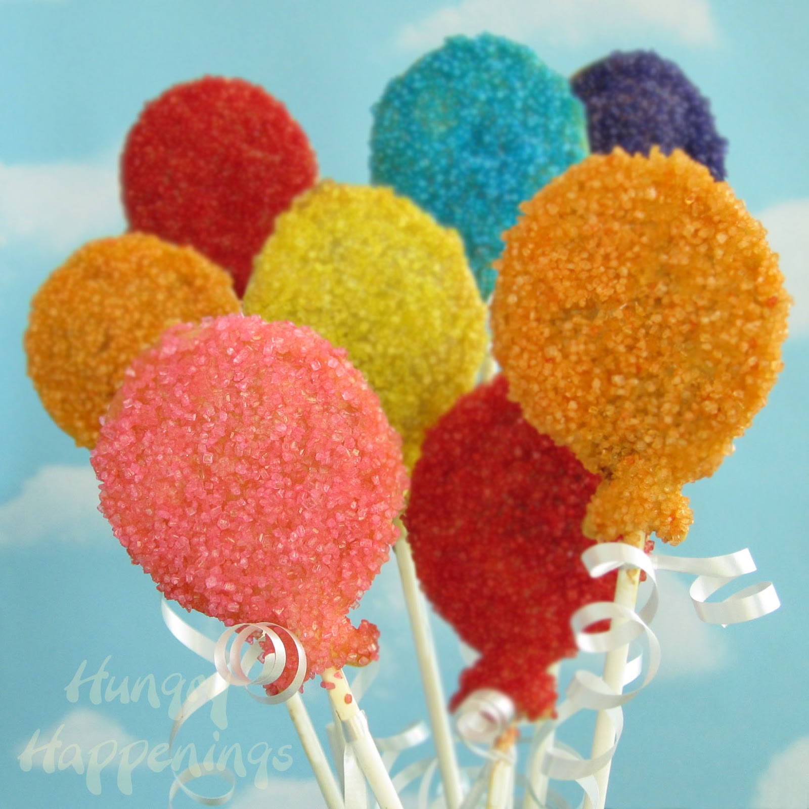 Birthday Party Balloon Pastry Pops - Hungry Happenings