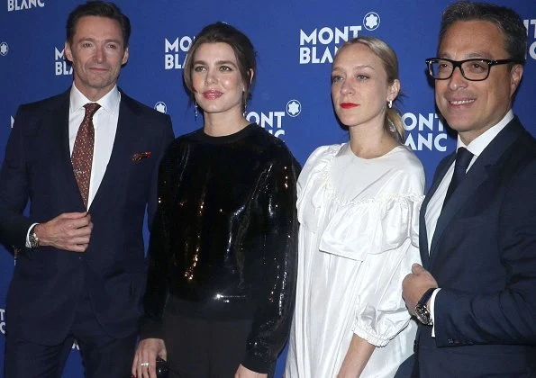 Montblanc's brand global ambassador, Charlotte Casiraghi attended the Montblanc Meisterstuck's The Little Prince at One World Trade Center