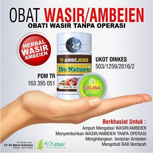 obat wasir de nature