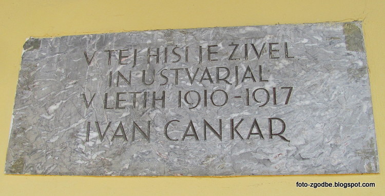 Cankarjev vrh, Rožnik, Ljubljana Ivan Cankar