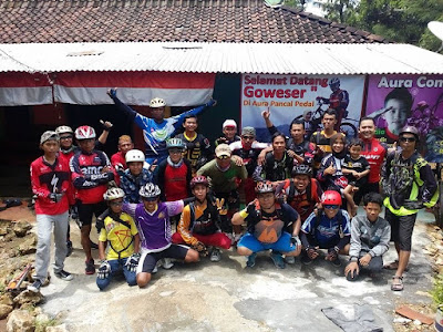 gowes ke telaga biru semin gunungkidul