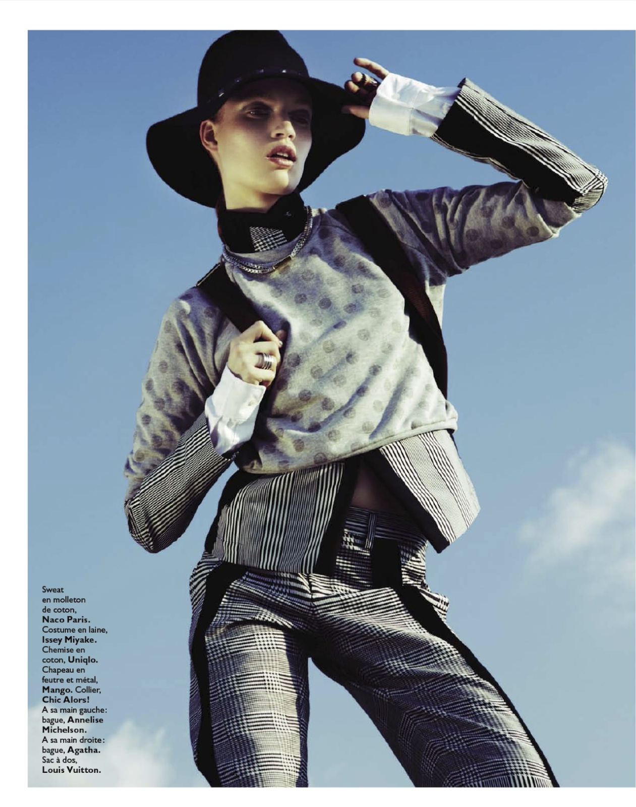 dandy cool: luisa bianchin by louis christopher for grazia france 18th ...