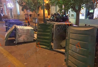 Επεισόδια στον Πειραιά – Τα έσπασαν οι κόκκινοι κάφροι