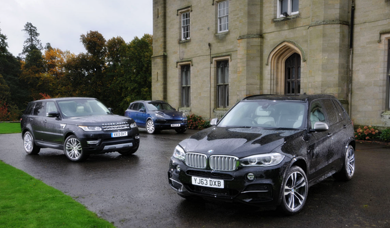 Range Rover vs BMW X5 Range Rover vs BMW X5