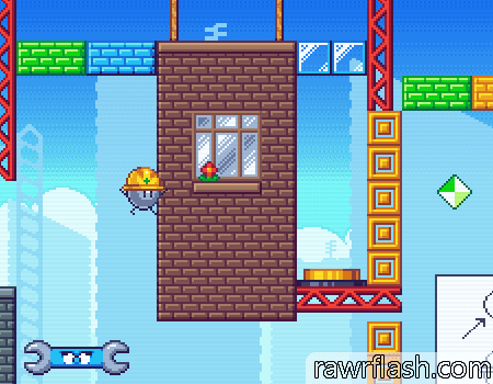Paddle Pals Quebre tijolos, resolva quebra-cabeças, empurre blocos, acione interruptores e passe por 12 níveis que combinam design de jogos de plataforma com o clássico breakout!