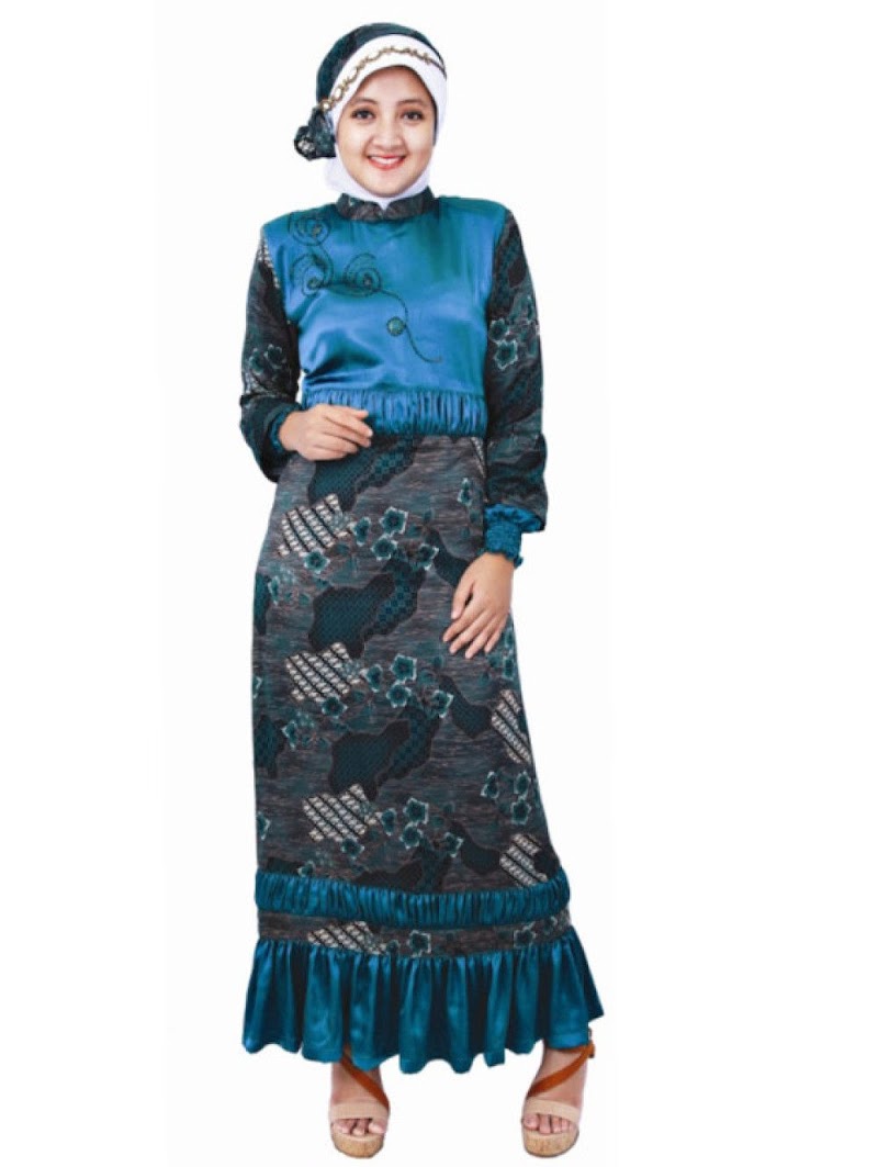 Info Baru 18 Desain Gamis Batik Couple Keluarga