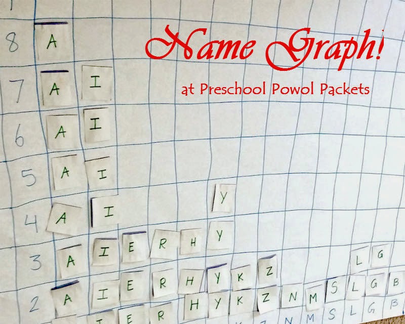 Name Graph for Preschoolers | Preschool Powol Packets