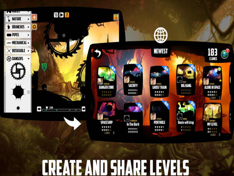 Best Offline Android Game - BADLAND Best Offline Android Game - BADLAND