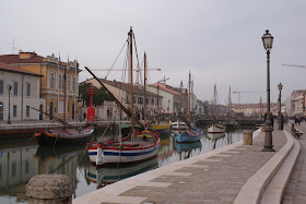 The canal-port at Cesenatico was built to designs by Leonardo da Vinci