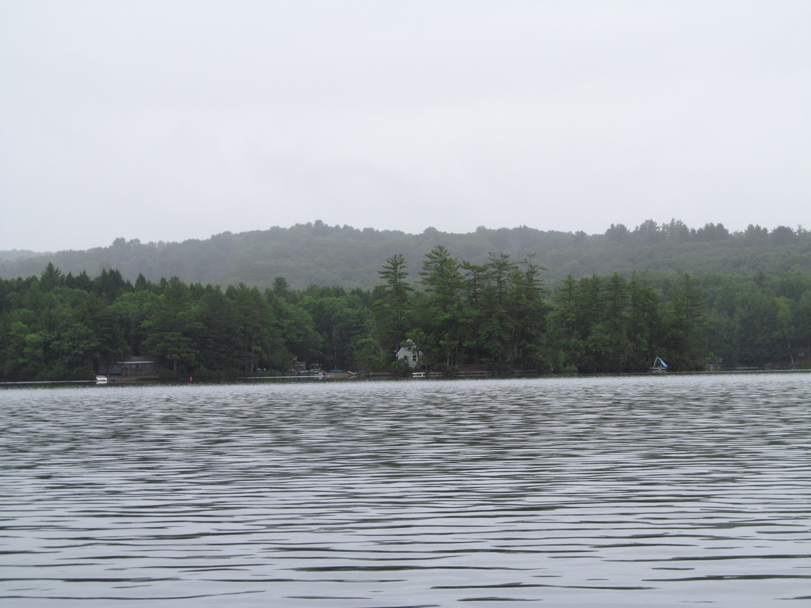 Recreational Kayaking in Maine Sokokis Lake, Limerick, ME