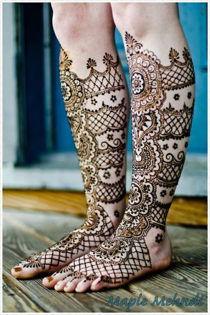 Tatuagem de henna Tatuagem de henna