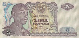 5 Rupiah 1968 (Soedirman)