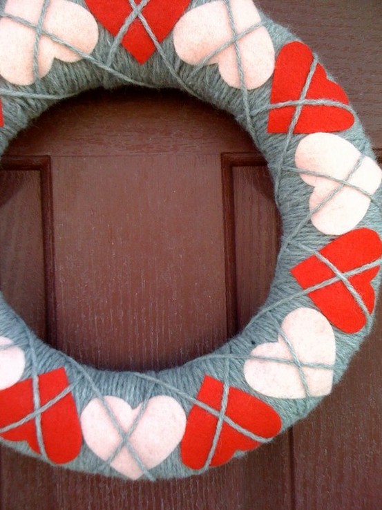 Heart Collecting- 15 Crafty Yarn Hearts for Valentines