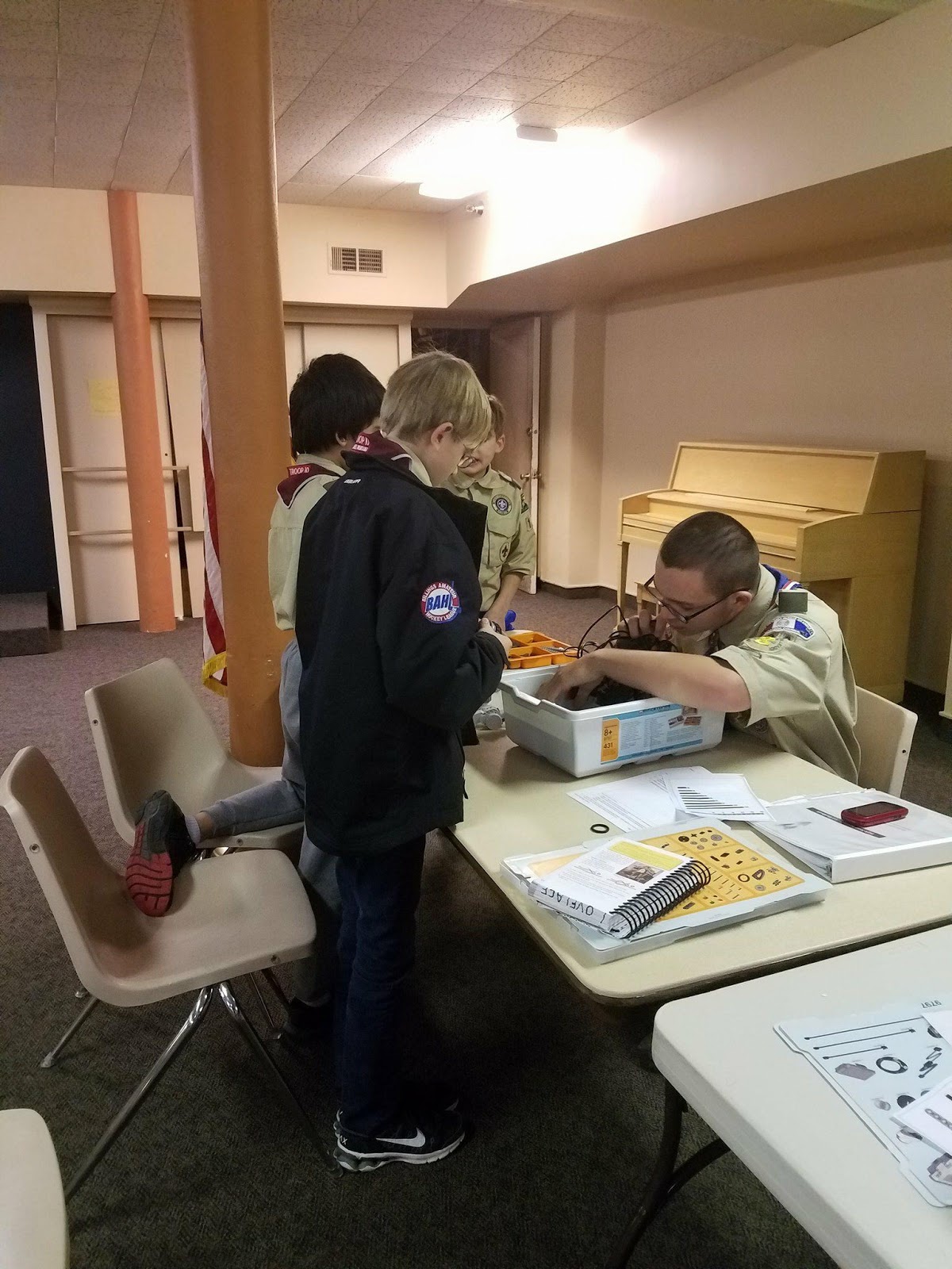 Eagle, I will be Robotics Merit Badge