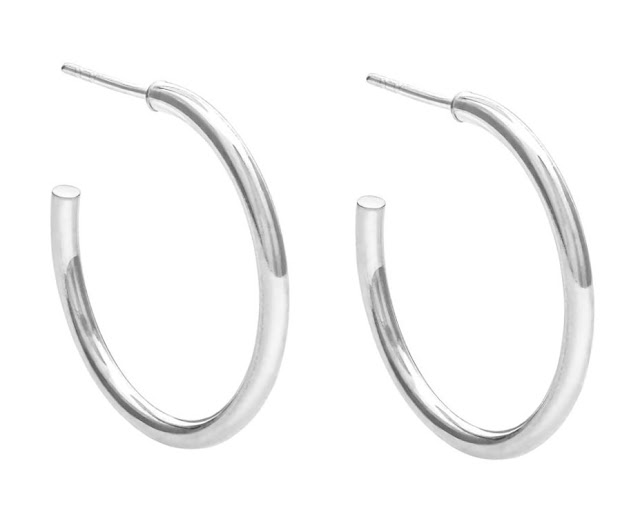 Sterling Silver Hoop Earrings - Make a Great Gift
