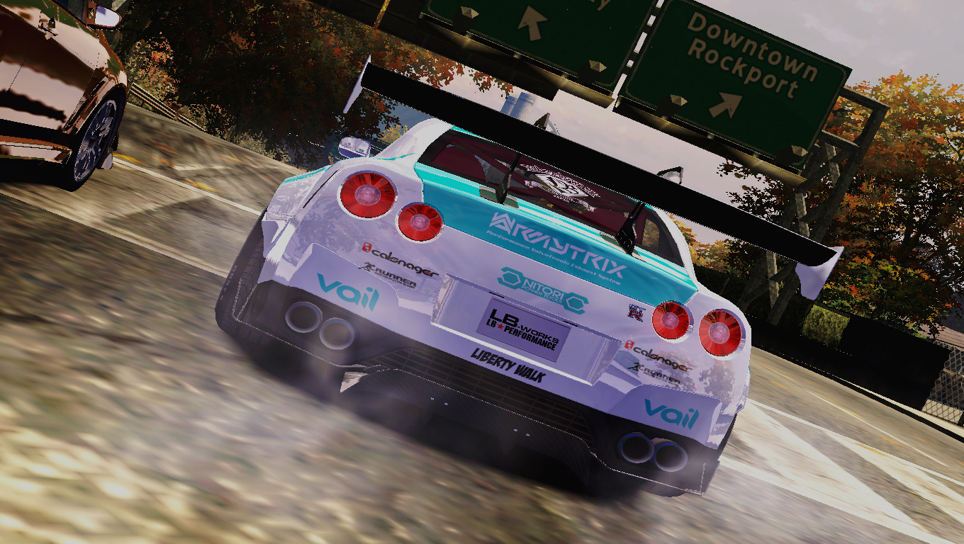 Nissan GTR r35 NFS