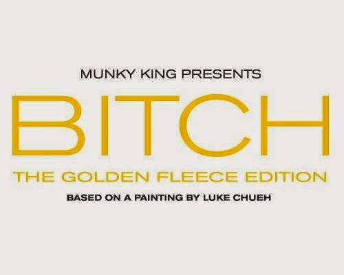 San Diego Comic-Con 2014 Exclusive Bitch The Golden Fleece Edition Vinyl Figure by Luke Chueh
