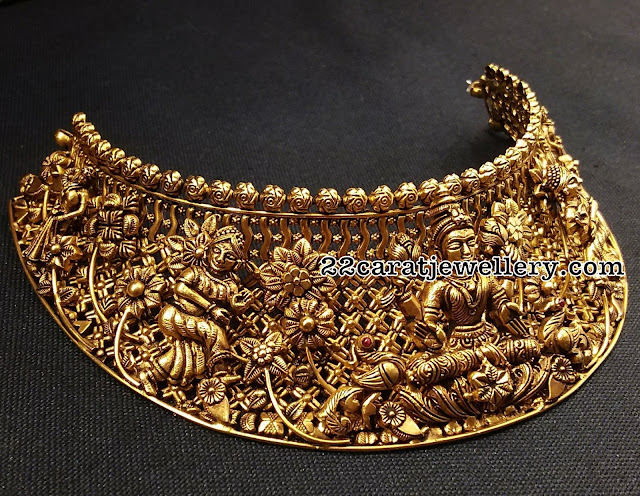 Lakshmi Choker by Shankarlal Jewellers Lakshmi Choker by Shankarlal Jewellers