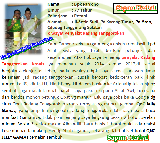 Cara Mengobati Sakit Tenggorokan Disertai Batuk Kering Secara Alami Terbukti Mujarab ~ TESTIMONI QNC JELLY GAMAT Cara Mengobati Sakit Tenggorokan Disertai Batuk Kering Secara Alami Terbukti Mujarab ~ TESTIMONI QNC JELLY GAMAT