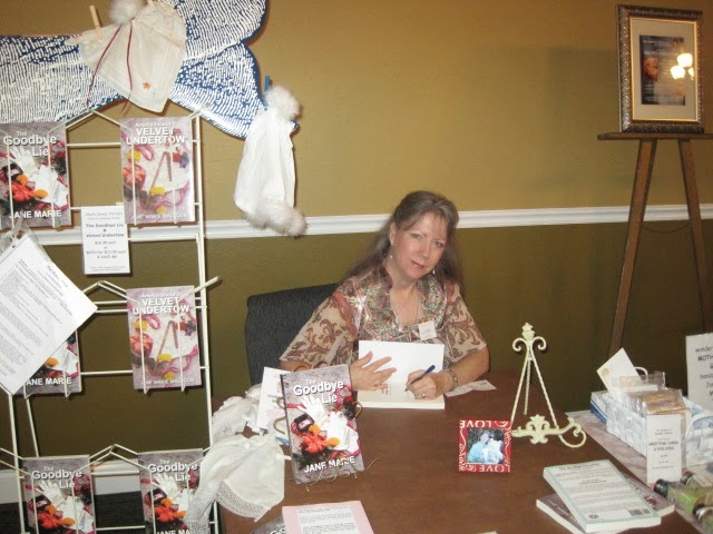 Jane Marie at book signing