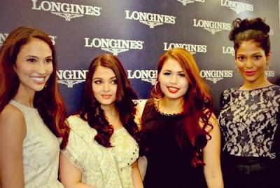 Aishwarya Rai launched the first Longines boutique in Malaysia.