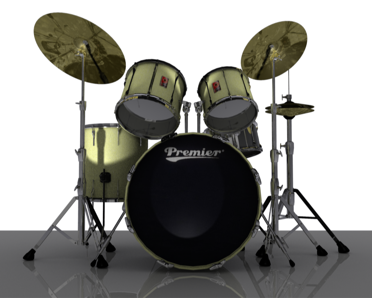 Xmasb Premier Drum Set