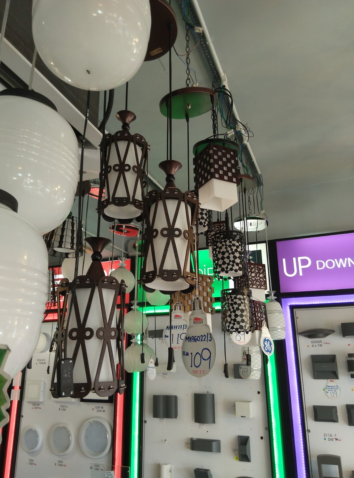 Moon punyer blog Kedai Lampu Murah House Of Lighting Puchong