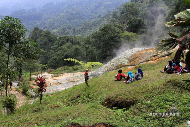 tebing belerang baturraden banyumas